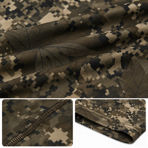 Conjunto de Camisa y Pantalones de Camuflaje de Manga Larga para Hombre MEGAMAPLE, Transpirable, de Poliéster, para Caza, Aire Libre, Casual, Verano - Product Image 2