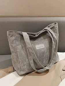 Sac fourre-tout en toile de coton vert de haute qualité, robuste, réutilisable, pour les courses, écologique, sac à bandoulière, sac uni - Product Image 4