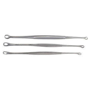 Curetas Ortopédicas Sims de Doble Punta, Afiladas y Rústicas, Instrumentos Quirúrgicos Manuales de Acero Inoxidable de Alta Calidad, Clase I Ortopédica - Product Image 4