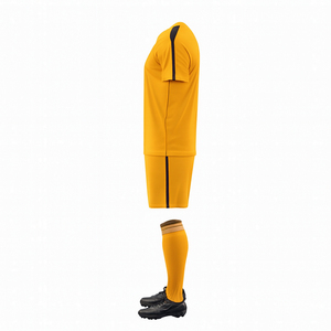Tenues de football personnalisées pour clubs, ensemble maillot de match, polyester à séchage rapide, vêtements d'équipe, vente en gros, prix abordable, uniformes de football OEM - Product Image 5