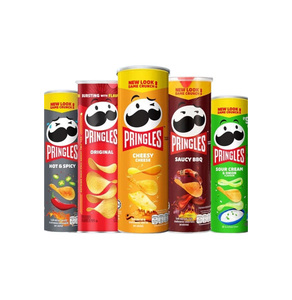Pringles Hot Spicy Chips 165g, 12 Bolsas por Caja con Opciones de Empaque Personalizables para Programas Promocionales, Pedidos al por Mayor - Product Image 1