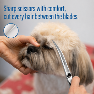 Ciseaux professionnels pour toilettage des animaux, pour couper les poils des animaux, ciseaux de toilettage pour une coupe lisse et facile, professionnels - Product Image 4