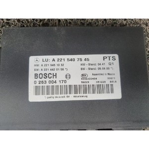 Module de commande Parktronic d'occasion pour Classe S 2009-2013, OEM A2215407545 - Product Image 2