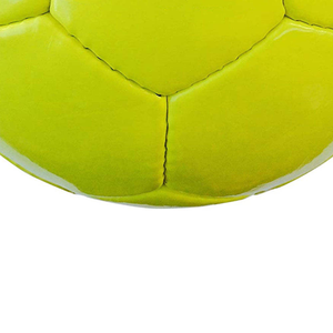 Balón de Fútbol CORE FIELD Amarillo Neón con Líneas Blancas Curvadas, Cosido a Máquina, Ecológico y Duradero - Product Image 2
