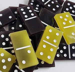 Juego de Dominó Doble Seis con Piezas de Color Personalizado, Mini Dominó de Resina Ecológica de Alta Calidad - Product Image 6