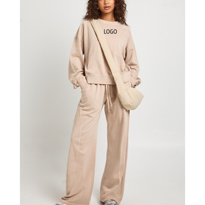 Conjunto Deportivo de Otoño 2026 para Mujer, Estilo Informal, de Felpa, Algodón, Transpirable, para Entrenamiento, Tenis y Actividades al Aire Libre - Product Image 1