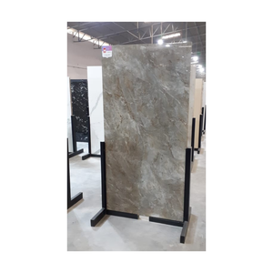 กระเบื้องพอร์ซเลนแผ่นใหญ่ขนาด 80x160 ซม. กระเบื้องลายหินอ่อนแท้ ภาพเหมือนหินอ่อน เงางาม ทนทาน กระเบื้องปูพื้นเชิงพาณิชย์ ภาพถ่ายจริงของหินอ่อน - Product Image 1