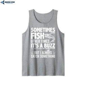 Camisetas de Tirantes de Algodón Tejidas a Medida para Hombre, Sin Mangas, para Gimnasio, Marca Privada, Ropa Deportiva de Verano, Transpirable y de Secado Rápido - Product Image 6