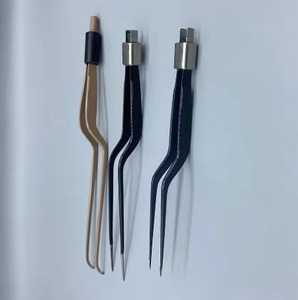Meilleures pinces bipolaires à baïonnette isolées réutilisables avec câble en silicone pour chirurgie, meilleures pinces électriques en acier inoxydable allemand - Product Image 4
