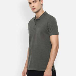 Camiseta de Golf para Hombre, Talla Grande, con Logotipo Personalizado, de Poliéster y Algodón, de Secado Rápido, Transpirable, con Bolsillo - Product Image 3