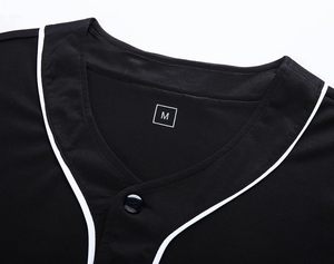 เสื้อเบสบอลสำหรับผู้ชาย เสื้อเชิ้ตติดกระดุมลำลอง แขนสั้น ชุดกีฬาทีม - Product Image 3