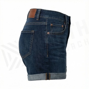 Shorts de Mezclilla de Verano a la Moda para Mujer, Corte Ajustado, Jeans Casuales, Ropa Urbana, Color Personalizado, Cintura Alta, Ropa de Moda Femenina - Product Image 3