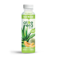 Jus de fruits et légumes Tan Do Aloe Vera 500ml en bouteille PET large, saveur melon, 100% pur, OEM ODM, marque privée
