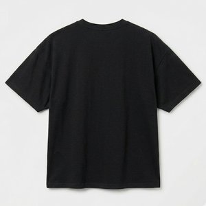 Camisetas de Hombre con Hombros Caídos, Estampado de Logotipo Personalizado OEM, Precio de Fábrica, Algodón Grueso, Ropa Masculina Vintage - Product Image 2