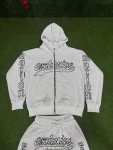 Ensemble sweat à capuche et short deux pièces en mélange de coton doux pour tous les jours - Product Image 3