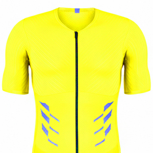 Ensemble de maillots de cyclisme personnalisés pour l'entraînement et la compétition, en tissu anti-transpiration imprimé par sublimation intégrale, OEM ODM, uniforme de sport cycliste - Product Image 2