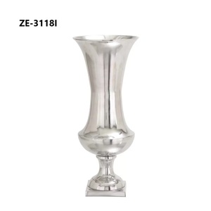 Modern Handmade Brass Floor <b>Vase</b> ZE-3118A <b>Gold</b> Finish Decorative Flower <b>Vase</b> for Contemporary Home Interior - Product Image 3