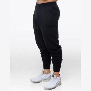 OEM al por mayor de los hombres de moda 100% de algodón polar Jogger pantalón personalizado de gran tamaño pantalones de chándal para la primavera en blanco Jogging Pantalones - Product Image 3