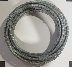 Cable diamantado de 12 mm plastificado para sierra de cable de cantera (granito duro) - Product Image 2