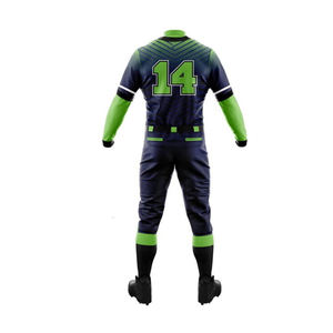 Uniforme de Béisbol de Manga Corta con Impresión a Color Personalizada, Ropa de Equipo Unisex de Alta Calidad con MOQ Bajo - Product Image 3