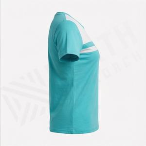 T-shirt décontracté pour femme, été, respirant, vente en ligne, service personnalisé, couleur personnalisée, coton doux de qualité supérieure, vêtements tendance - Product Image 3