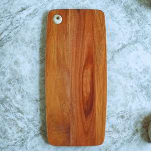 Planche à découper carrée pour fruits et légumes / Planche à découper pour boucherie, design fabuleux, planche à découper en bois - Product Image 5