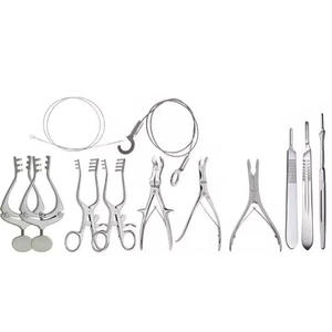 Kit d'instruments de craniotomie pour tumeurs cérébrales, approuvé CE, kit d'arthroscopie orthopédique de base ISO13485 par Grip Surgical - Product Image 3