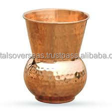 Vaso de Cobre Hecho a Mano de Primera Calidad, Vaso de Cobre Puro para Beber, para Uso en Ayurveda, Salud y Bienestar - Product Image 3