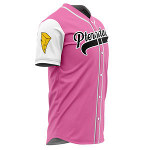 เสื้อเบสบอลสไตล์อเมริกันใหม่ปี 2026 พิมพ์ลายด้วยความร้อน ระบายอากาศได้ดี ผลิตจากโพลีเอสเตอร์ 100% สำหรับทีม - Product Image 3