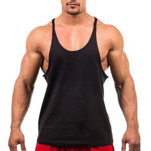 Mens Classic <b>Stringer</b> Gym <b>Vest</b> Athletic Fitness Tank Breathable Sleeveless Workout Muscle Training Performance Apparel Custom - Product Image 5
