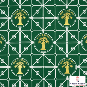 Tissu en coton nigérian imprimé wax africain personnalisé pour la couture de mode africaine, les tenues de cérémonie et la décoration intérieure - Product Image 2