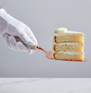 Ensemble de couteaux à fromage en or rose avec manche en marbre, épandeur à beurre en acier inoxydable pour usage en cuisine - Product Image 4