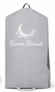Sac de vêtements pliable en mousseline 100 % coton de haute qualité avec logo personnalisé et fermeture éclair pour usage promotionnel - Product Image 2
