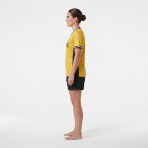 Jersey de Fútbol Americano Personalizado para Mujer, Talla Grande, Manga Corta, Poliéster, Uniforme de Equipo - Product Image 2