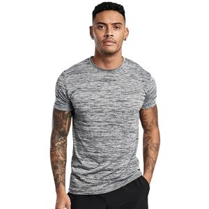 Camiseta de bambú para hombre, ropa deportiva informal para gimnasio, ajustada, personalizable, Dry Fit, camisetas lisas en blanco - Product Image 1
