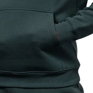 Sweat à capuche décontracté en molleton vert forêt pour homme, à manches longues, idéal pour le sport et les activités hivernales - Product Image 6