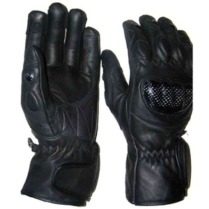 Cow Hide Leather Full Finger Racing <b>Gloves</b> <b>Touchscreen</b> Compatible UV Protection Windproof Waterproof Breathable Non-Slip - Product Image 6