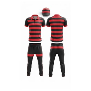Uniforme de Cricket Ligero y Transpirable de Alto Rendimiento, Personalizado para Equipos, Corte Clásico Ajustado, Sublimado, Juvenil, 100% - Product Image 4