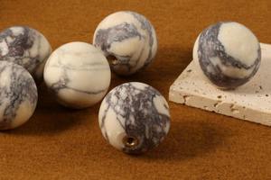 Poignées de tiroir et de porte de commode en marbre poli fait main, design optimal, couleur naturelle, imperméables, résistantes à l'usure, décoratives - Product Image 6