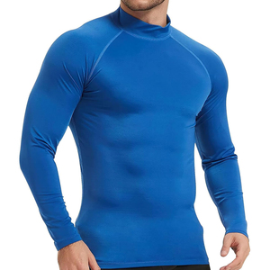 Latest Design Men Rash Guards <b>Red</b> Color Rash Guards for Sale in Adult Size <b>Top</b> Trendy Product OEM Service Sports Rash Guard - Product Image 4