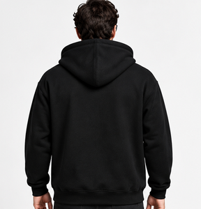 Sudadera con Capucha Personalizada, Cuello Redondo, Corte Holgado, Unisex, Algodón Jersey Grueso de 320 g, Secado Rápido, Transpirable, Ropa Casual de Invierno, Estilo Urbano, OEM - Product Image 2
