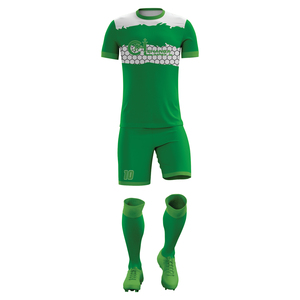 Conjunto de Uniforme de Fútbol Premium Elite Fusion con Gráficos de Equipo Sublimados Personalizados y Diseño de Rendimiento Atlético - Product Image 1