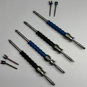 Spine Rod Compressor Set 4pcs Stainless Steel Orthopedic Surgical Instrument Ergonomic Handle Spinal Surgery Manual Hospital - Product Image 3