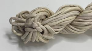 Natural Sari Silk Ribbon Cord for Jewelry Making Textile Crafts Weaving Embroidery DIY Decorative <b>Yarn</b> - Product Image 2