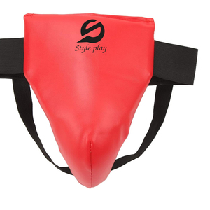 Protector Inguinal de Alta Calidad Ajustable de Cuero PU para Karate, Boxeo y MMA con Cinturón Ajustable Ligero - Product Image 4