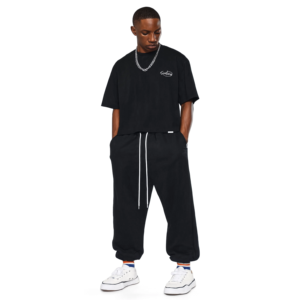 Custom Oversized Graphic T Shirt Men Heavyweight Cotton <b>Drop</b> Shoulder Streetwear Tee <b>Back</b> Print - Product Image 3