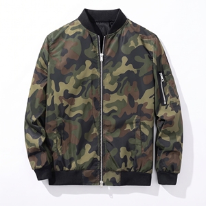 <b>Men's</b> Bomber <b>Jacket</b> Casual Windproof Zipper Stand Collar Autumn Coat high quality university <b>Jacket</b> sublimated custom <b>Jacket</b> - Product Image 1