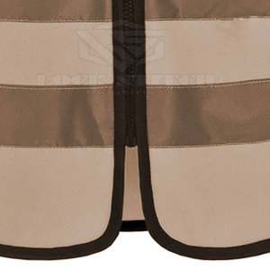 Gilet de sécurité haute visibilité réfléchissant et respirant en polyester, vêtements de travail, équipement de construction industrielle et extérieure - Product Image 5