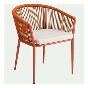 Meubles en aluminium et rotin pour projet de café et d'hôtel, fabriqués en Indonésie - Product Image 1