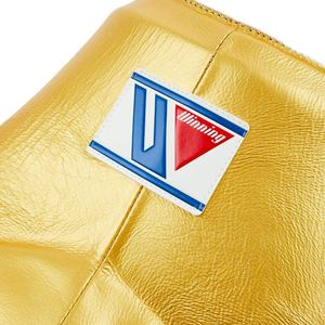 Protector Inguinal de Boxeo Dorado Duradero y Protector, Protector Inguinal Profesional de Piel Sintética para Entrenamiento de MMA - Product Image 2